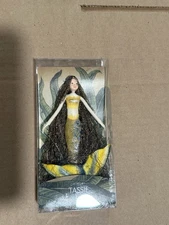 Tassie Mermaid Fairy, 4” Handmade Fairy From Thailand. #MM1902 Yellow