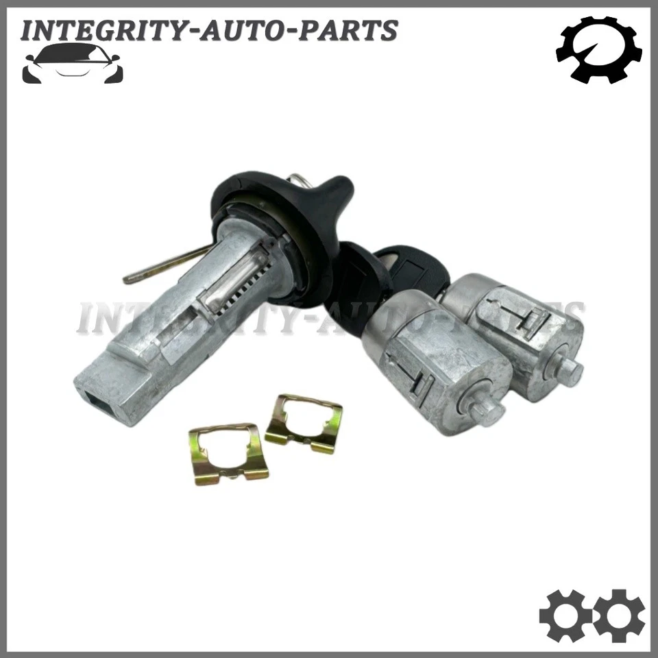 Fits For 1995-1997 GMC K1500, K2500 Suburban Ignition & Door Lock Cylinder Set - Imagem 3 de 4