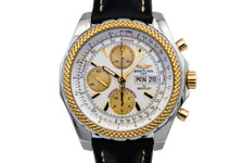 Breitiling Bentley GT Chrono Automatic 44mm Black Leather D13362 2005