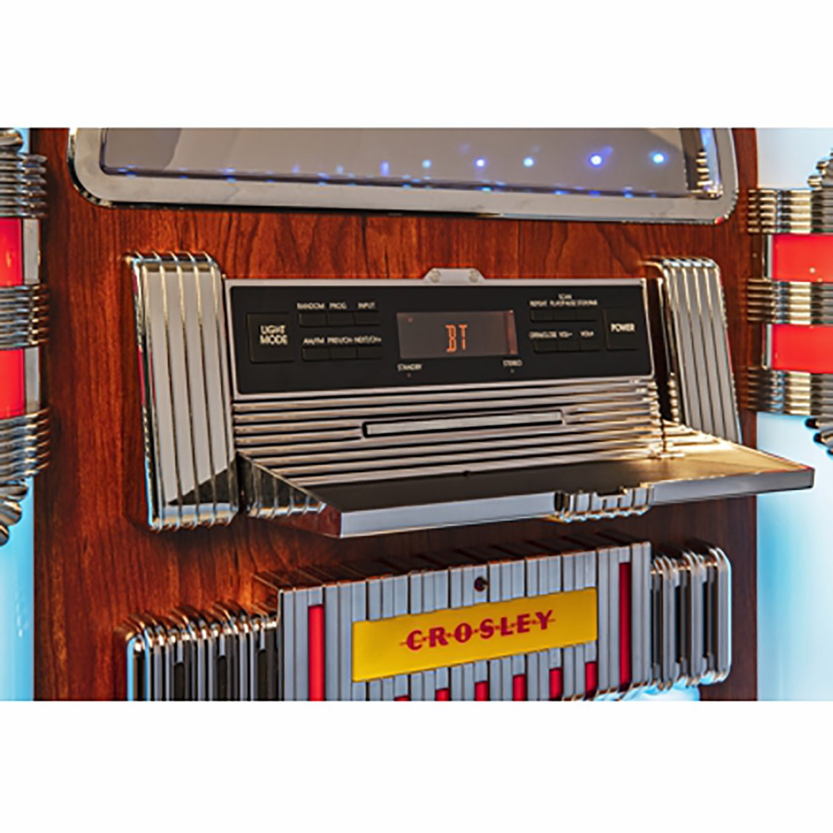 Crosley Digital LED Jukebox with Bluetooth Walnut 710244228329| eBay