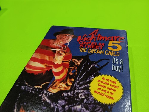 A Nightmare on Elm Street 5 (1989) VHS Screener – Uncut + Whodini Music Video! - Picture 2 of 16