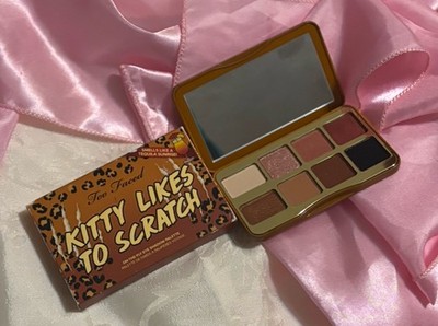 Too Faced Kitty Likes To Scratch Eyeshadow Palette Brown Gold Pink