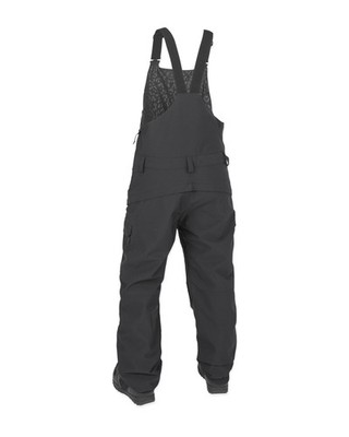Volcom Creston 3D Stretch Bib Overall Women's Snow Pants, Black, Small