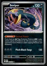 Seviper 062/094 Uncommon Phantasmal Flames Pokemon Reverse Holo Near Mint B10G10