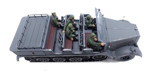 PMA Acabado Sobre Color 1/72 Vehículo Ejército Alemán Posición 5 Soldados Set - Imagen 2 de 3