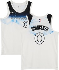 Donte DiVincenzo Timberwolves Signed Nike 2024-25 City Edition Swingman Jersey