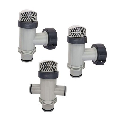 Pool Pump 25010 Plunger 11872 Dual Split Hose Connector Replacement Valve