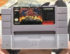 SNES Demon’s Crest Authentic Clean & Tested With OEM Super Nintendo Dust Sleeve