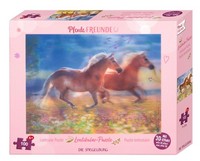 Die Spiegelburg Lentikular-Puzzle - Pferdefreunde 100 Teile