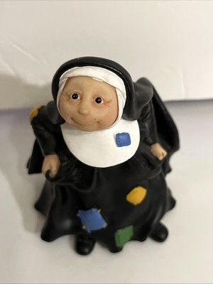 Sister Folk Figurine 2007 Maureen Carlson  Lord Take Away My Bad Habits 