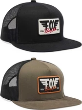 Fox Racing Winged Trucker Snapback Hat -  Mens Lid Cap