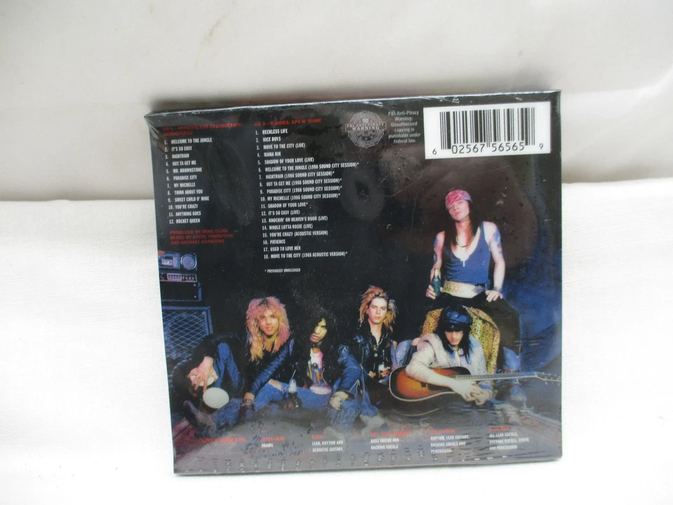 CD - Guns N´ Roses „Appetite for Destruction“ Deluxe Edition – OVP - Bild 3 von 3