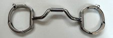 Myler Eggbutt Wide Ported Barrel English Snaffle Bit w/ Hooks XL Horse 5 3/4"