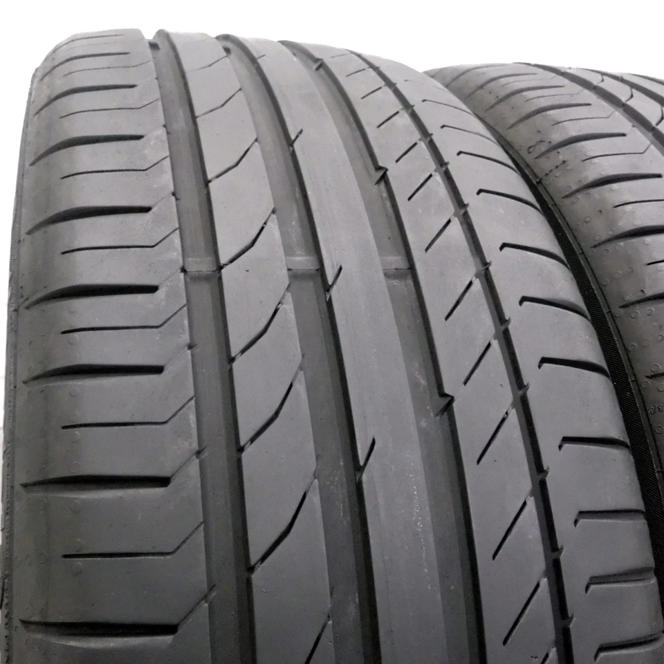 2 X CONTINENTAL 225/45 R19 96W XL SportContact 5 Pneus D'Été DOT16 6,2-5,8Mm - Photo 2/4