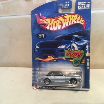 Hot Wheels -'68 Cougar - #215-55100-E910 - Long Card-2001 Mattel