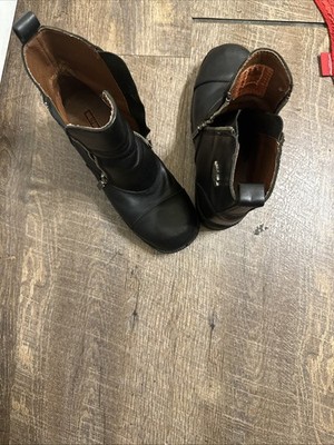 Harley-Davidson Women's Black Harness Boots Style 82016- Size 7 1/2 No Box- Used