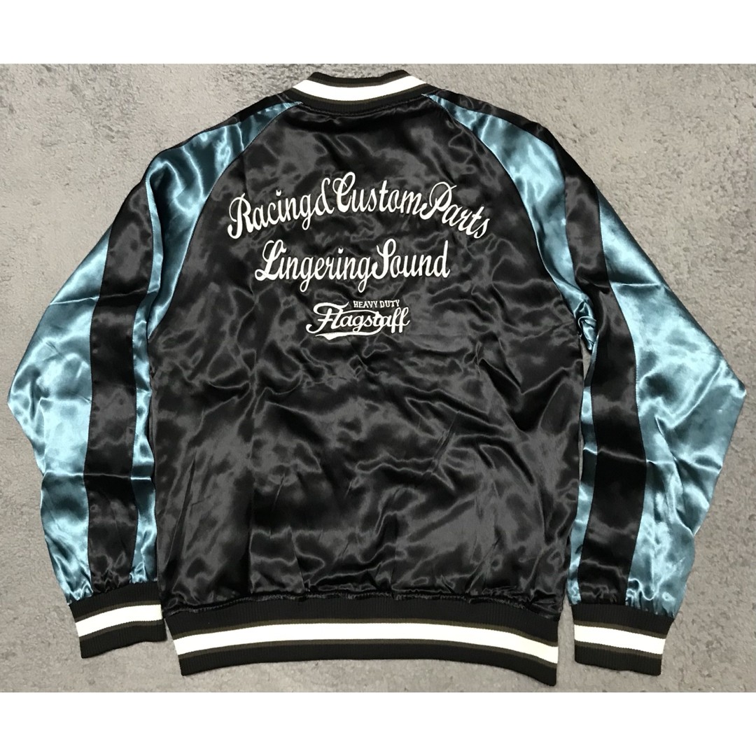 FLAGSTUFF PEANUTS Collaboration Black Rayon Embro… - image 5