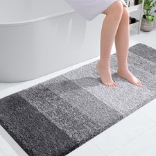 Bathroom Runner Rugs 54x24, Extra Soft Absorbent Microfiber Bath Rugs