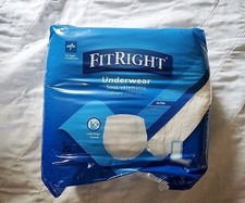 Medline Fitright Underwear Ultra Unisex Large Pull Up Underwear Diapers 20 Ct