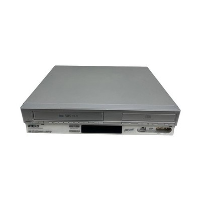 LiteOn LVC-9015G DVD Player VCR Combo Recorder TESTED WORKS *READ* No Remote