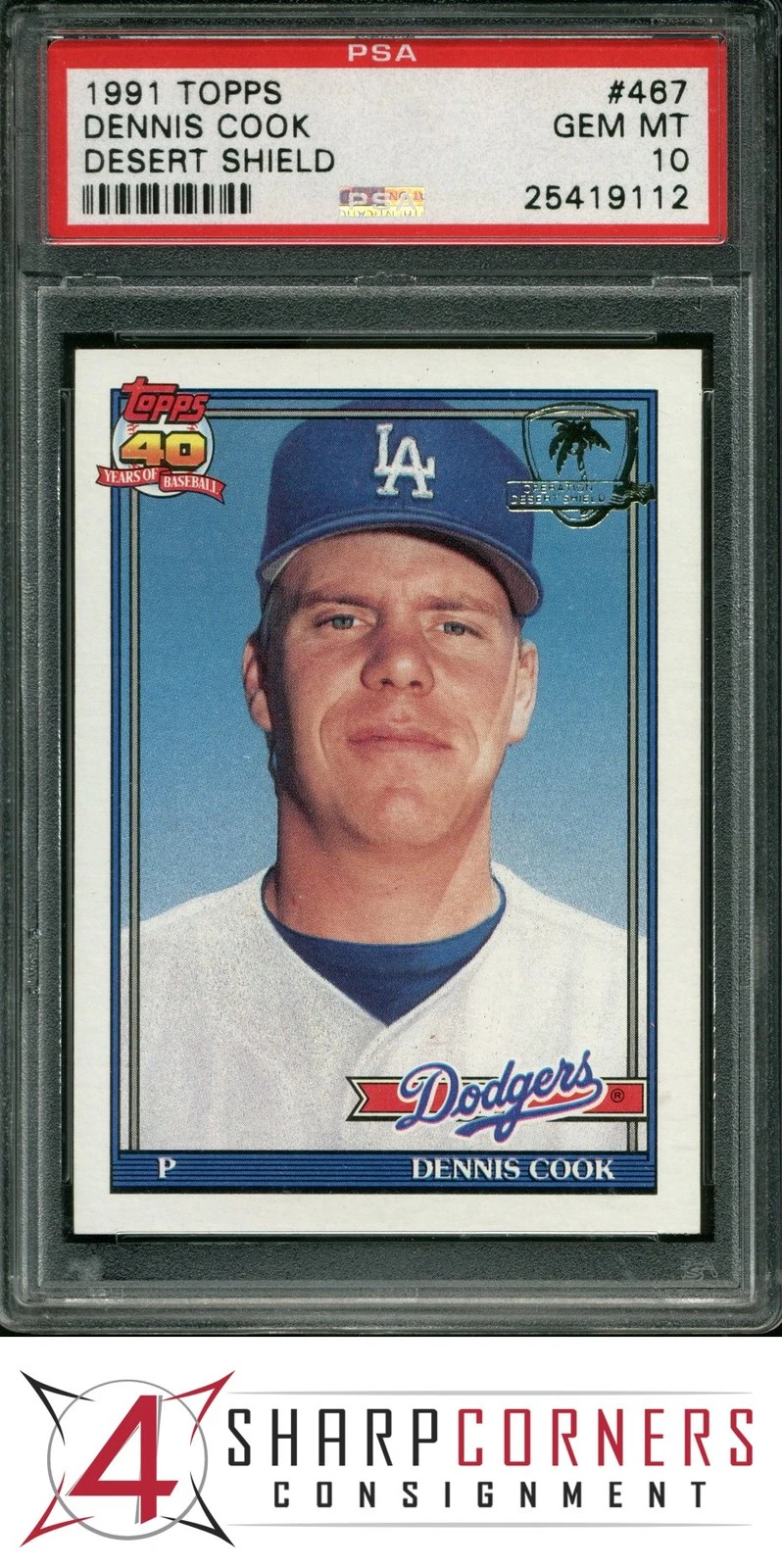 Dennis Cook trading card