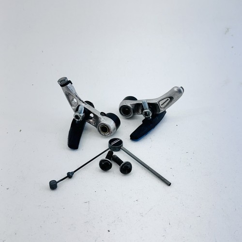 Vintage Shimano Brake Caliper Set Cantilever DB BMX MTB Silver 1990 90s A56 - Picture 3 of 16