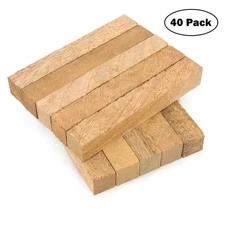 Mango Wood Pen Blank, 3/4" x 3/4" x 5", Pack of 40, Legacy Woodturning