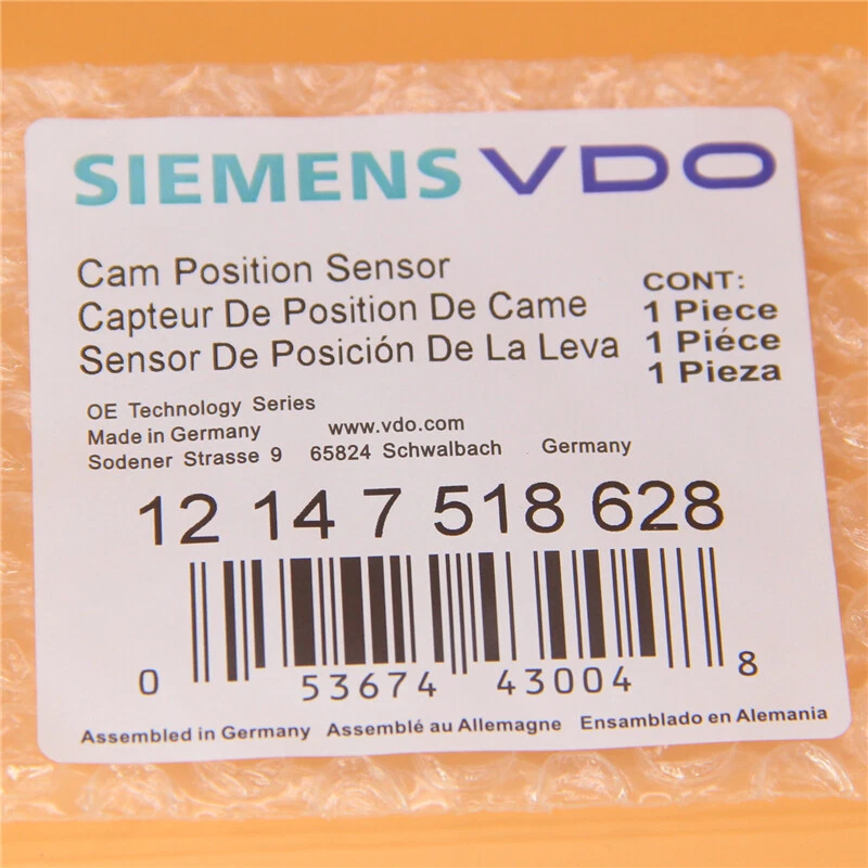 CONJUNTO DE 2 PEÇAS de uma entrada e um sensor de posição de eixo de comando de escape para BMW 325Ci X5 - Imagem 4 de 4