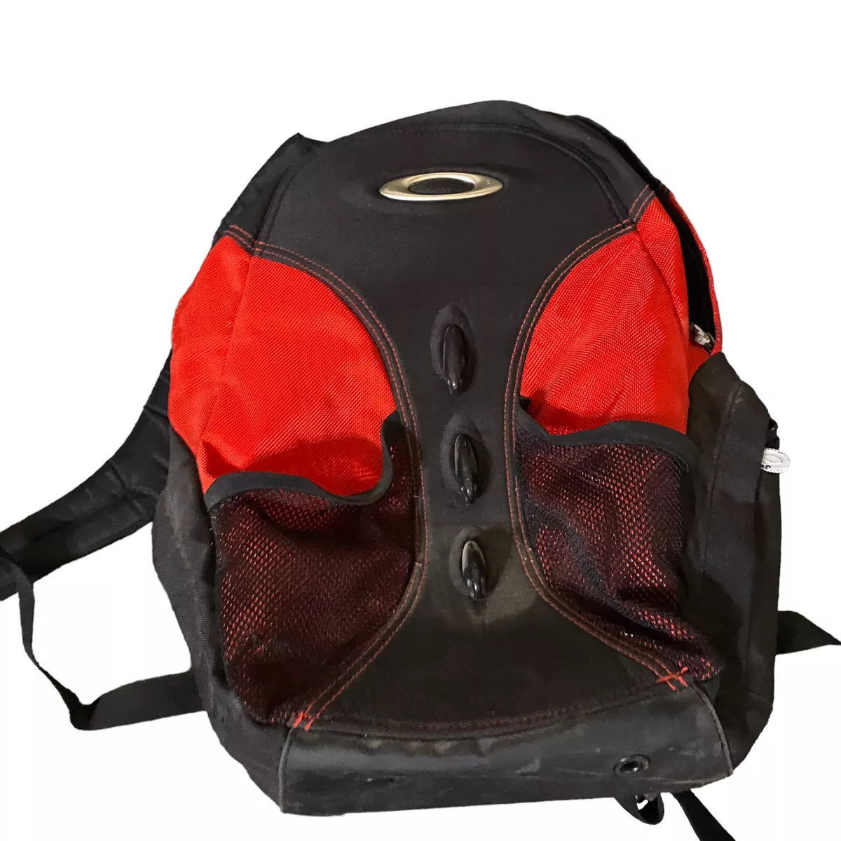 oakley 00s icon mini backpack red y2k