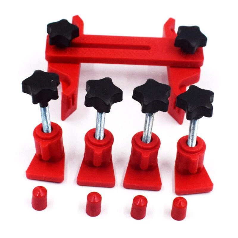 Kit de herramientas de bloqueo de engranajes de piñón de sincronización motores de árbol de levas de bloqueo de abrazadera de doble leva para automóvil Foto 3 de 4