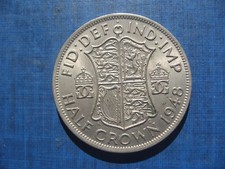 George VI Halcrown 1948. High grade