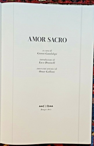 AMOR SACRO OMAR O. GALLIANI FMR NUOVI SANTI NUOVI FIORI TESTO + 3 TAVOLE - 第 8/12 張圖片