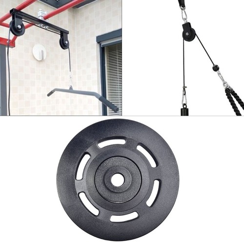 Gym Pulley Wheel, 90mm Bearing Pulley Wheel Replacement Gym Fitness Equipments - Picture 2 of 8