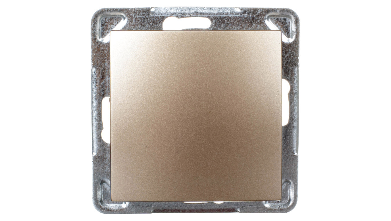 IMPRESSION Single golden metallic connector ŁP-1Y / m / 28 /T2UK