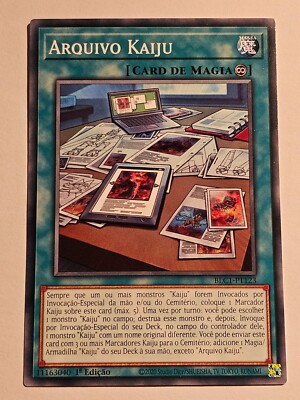 Die Kaiju-Dateien YUGIOH BLC1 COMMON PORTUGIESISCH NM 33310