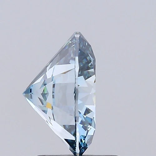 IGI CERTIFIED LAB GROWN DIAMOND CVD ROUND CUT FANCY BLUE COLOR VS1 CLARITY 1 CT - Image 4 of 4