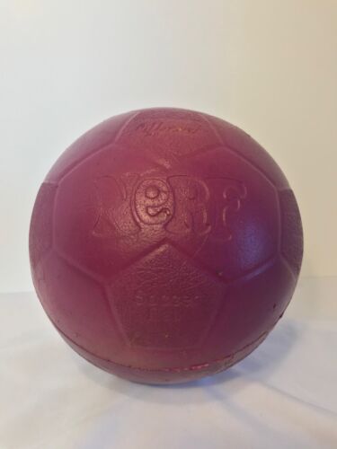 Vintage NERF Soccer Ball - Parker Brothers Kenner - Purple - Picture 1 of 5
