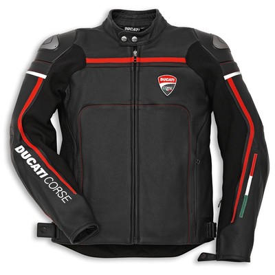 CAZADORA MOTO PIEL DUCATI CORSE | eBay