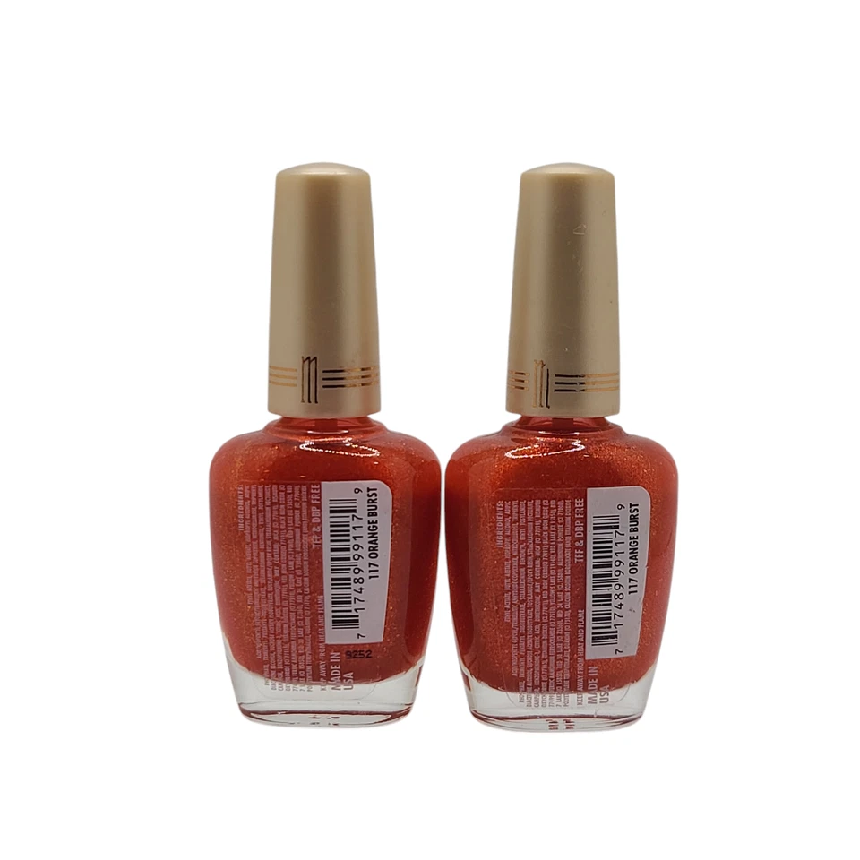2 Pack Milani Nail Lacquer - 117 Orange Burst - Image 3 of 4