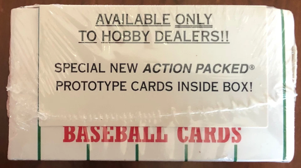 1994 Action Packed Scouting Report Minor League Baseball Factory Sealed WAX Box - Image 2 of 4