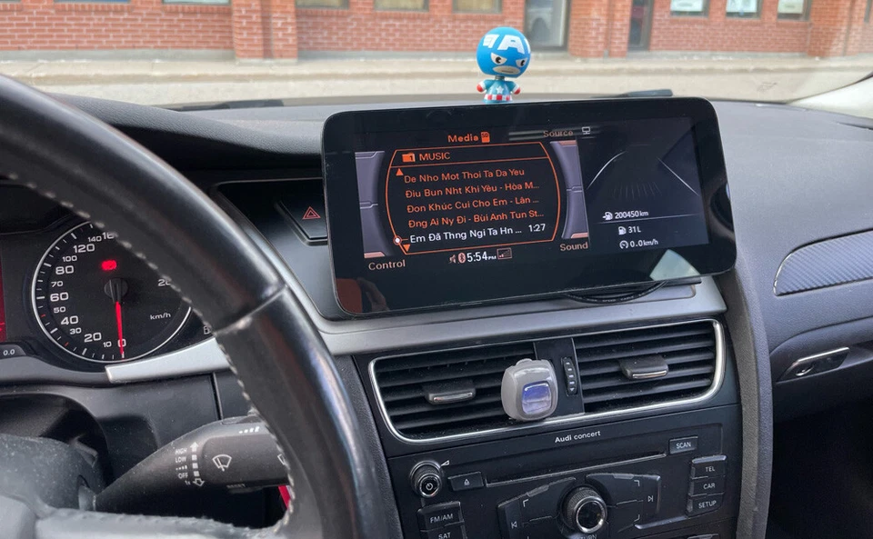 For AUDI A4 A5 2009-2016 Carplay Screen 12.3 GPS Navi Android 13 Headunit Radio - Image 4 of 4