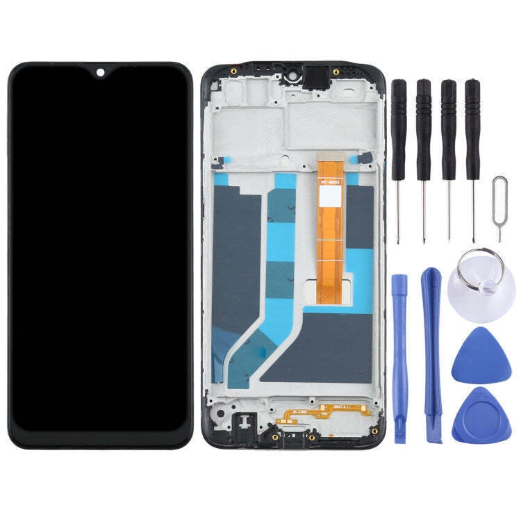 Display LCD Touch Screen Per OPPO A5s CPH1909 2020 - Ricambio Nero - Nuovo