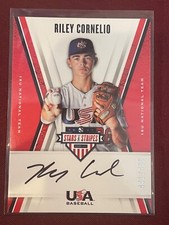 2019 Panini Stars and Stripes Signatures Auto /499 Riley Cornelio