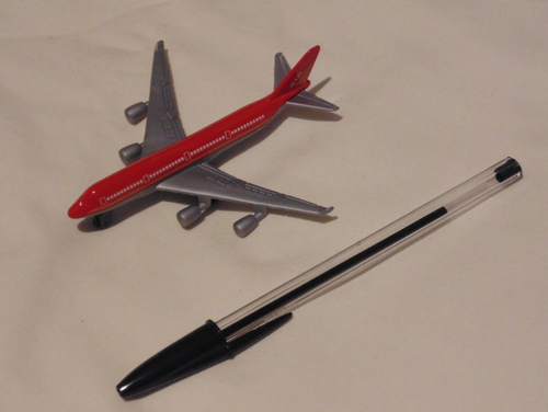 Rev Red 747 Plane – Diecast Toy Aircraft International Air – Used Excellent - Picture 5 of 5