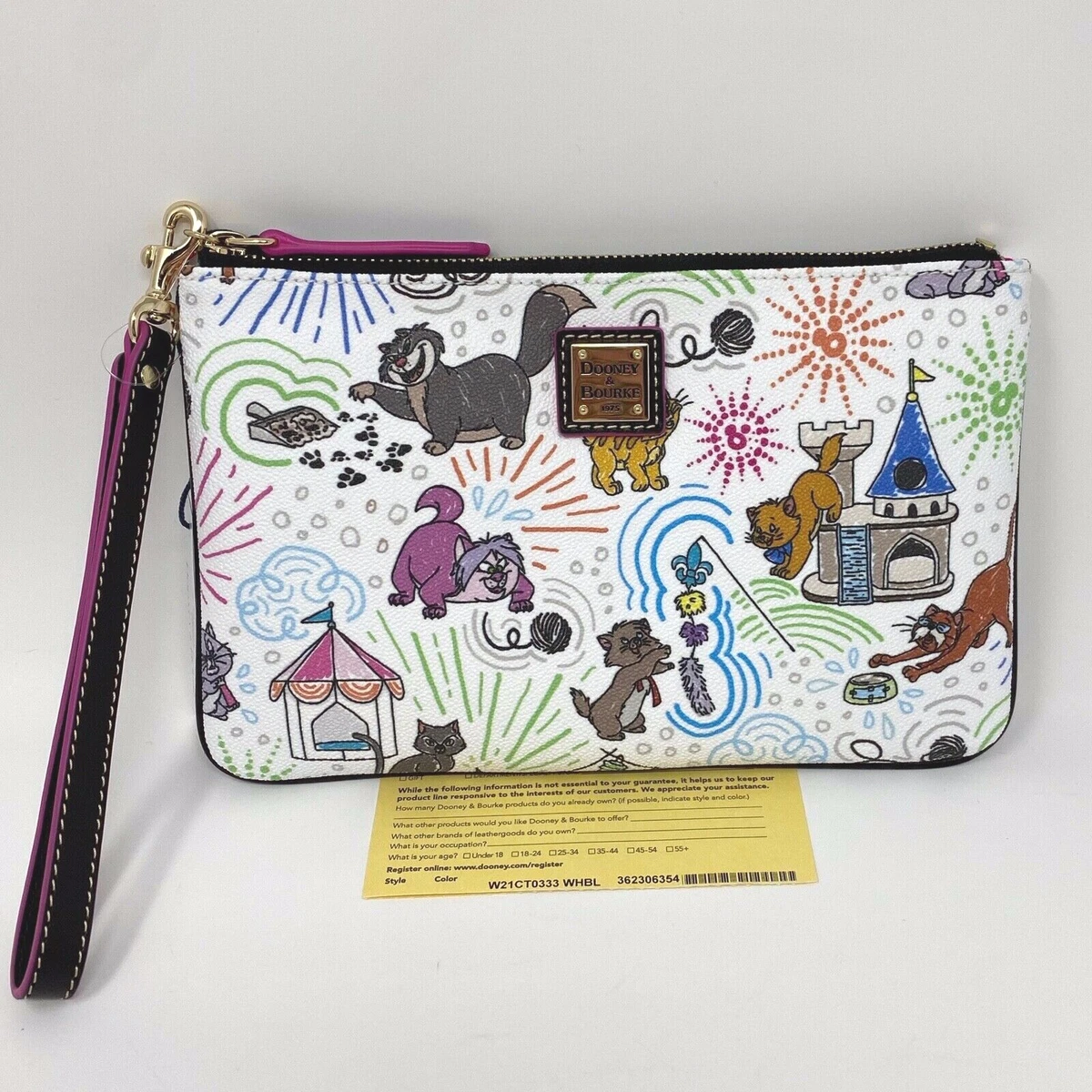 Dooney & bourke disney wristlet sale