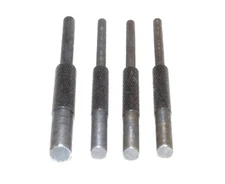 Steel Pin Starter Hollow Punch Set 4pc, 1/16" 5/64" 3/32" 1/8