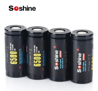 REAL CAPACITY 32650 Lifepo4 3.2v 6500mAh Rechargeable Battery 2000 discharge