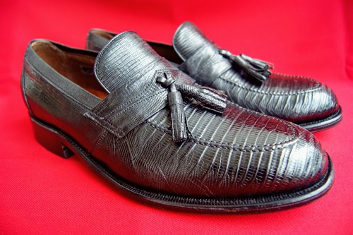 Allen Edmonds "Clayton" US 8,5 E Ultra Rare Tassel Loafer ca. 1965  - Bild 1 von 12