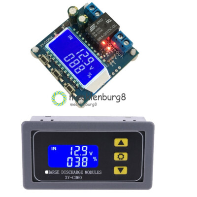 NEW Battery charging control module 6-60V charge discharge Protection Board