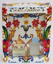 *DOLCE & GABBANA D&G LIGHT BLUE + THE ONE PERFUME 5ML TRAVEL MINI 4.5ML 2PC SET*